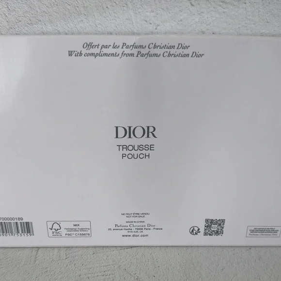 Dior Beauty Butterfly Embroidered Cosmetic Bag - Picture 4 of 10